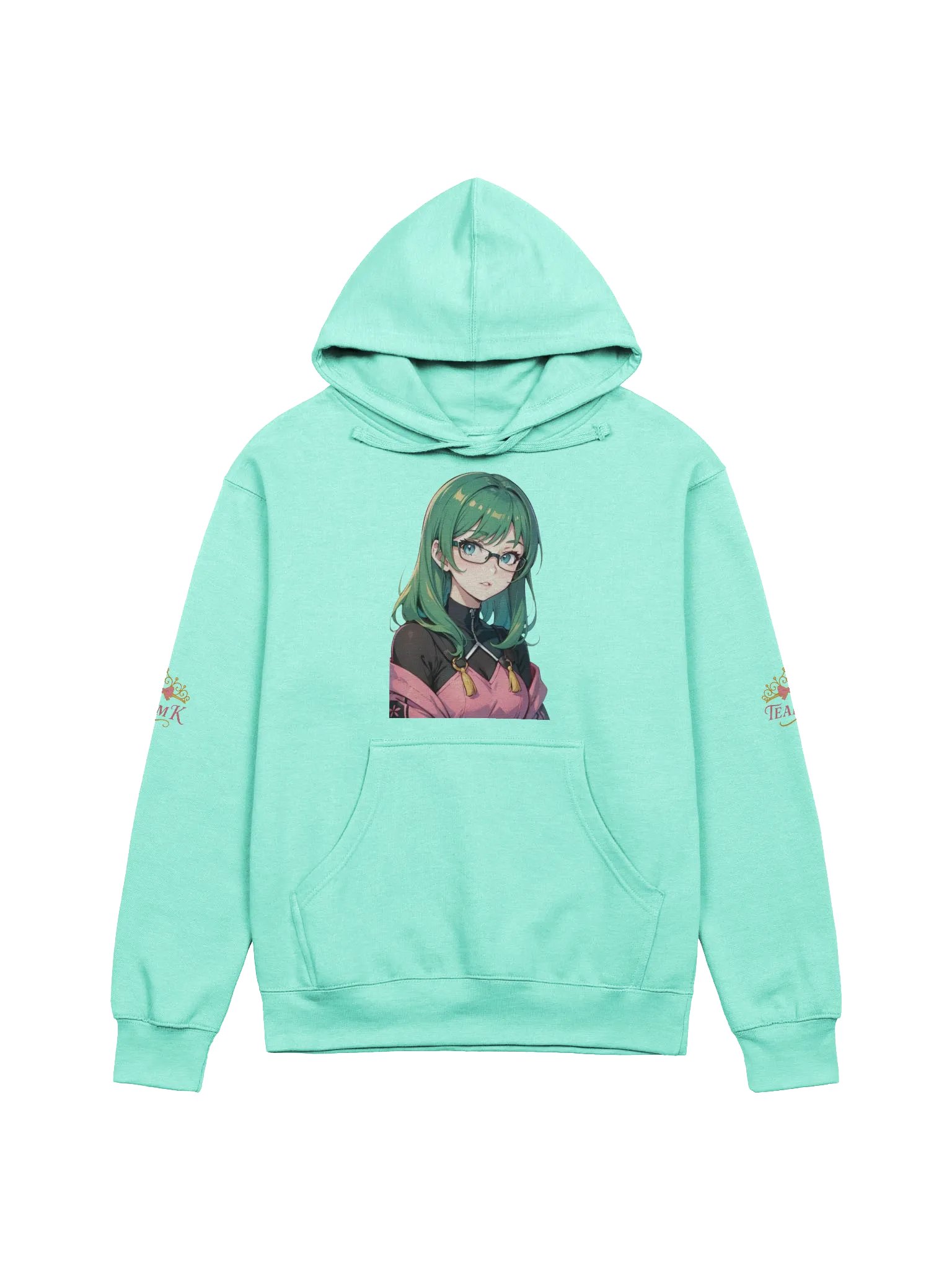 (GREEN WAIFU) K Hoodie product image (1)