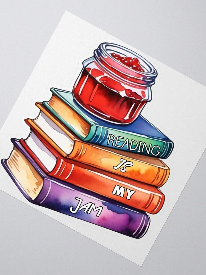 Reading Is My Jam Sticker product image (4)