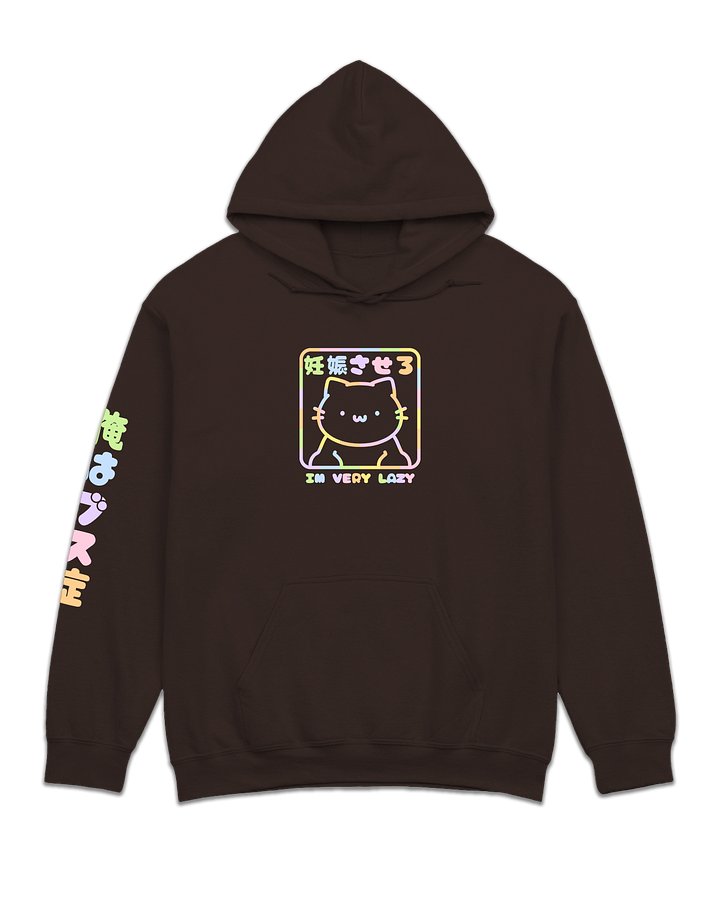 _(:3」∠)_LAZY hoodies🌈 product image (3)