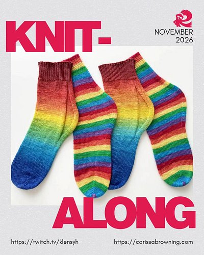 ✨ Tubescent Socks Knit-Along ✨

I'm excited to announce that I am hosting my very first Knit-Along in November! It's time to ...
