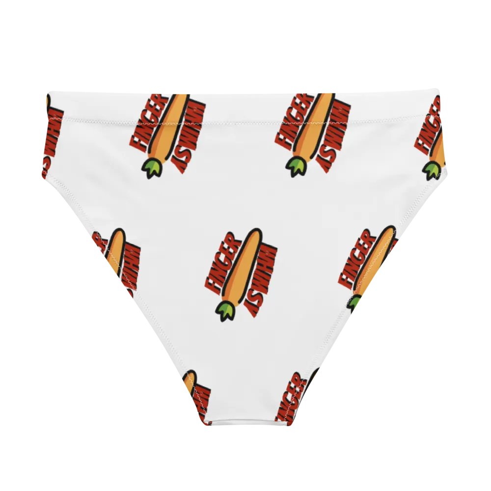 Finger Whimsy - Bikini Bottom - patterned midscale graphic product image (1)