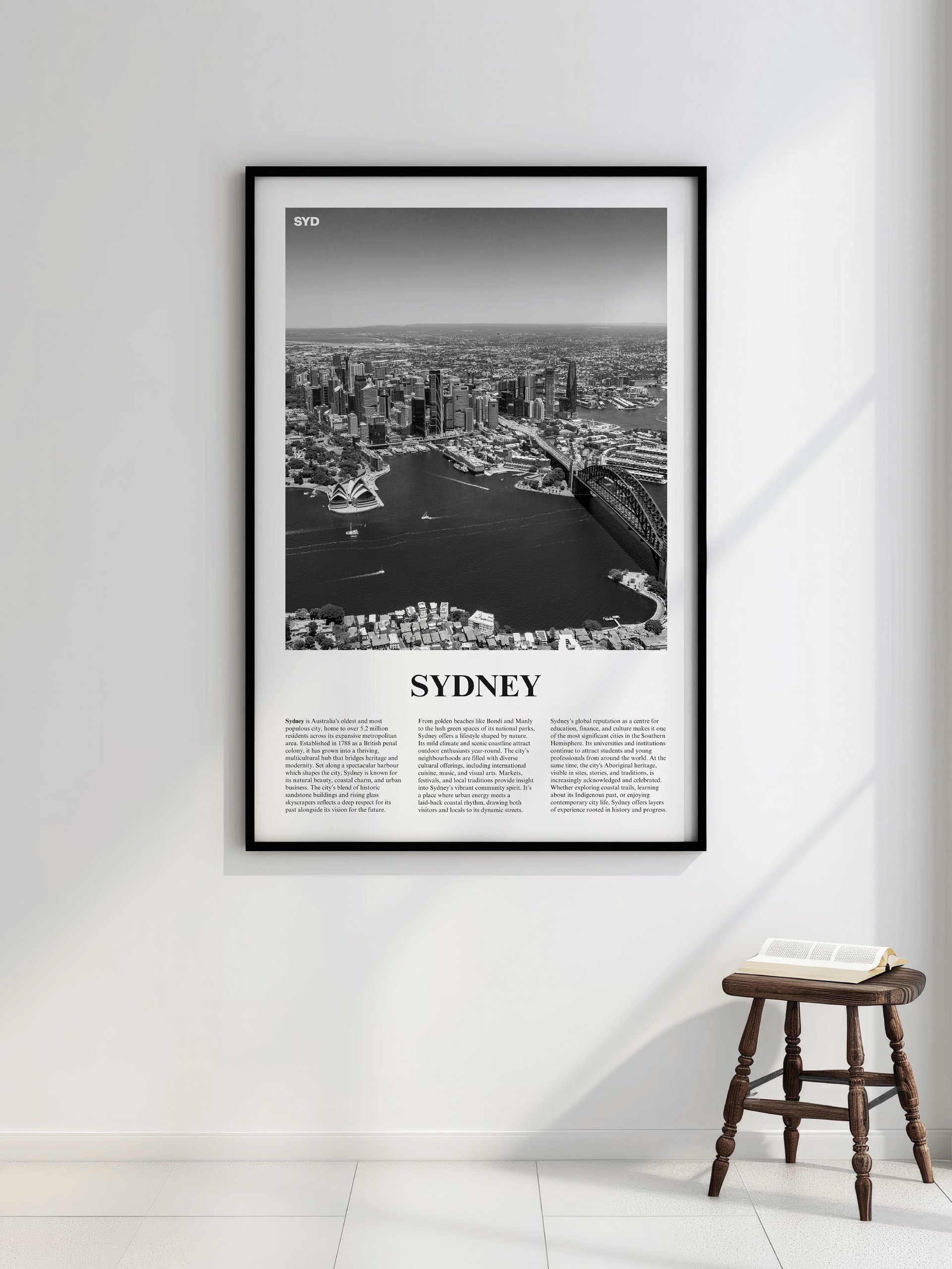 Sydney 01 Newspaper Poster product image (2)