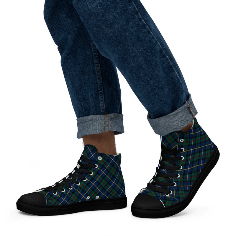 MacLeod of Skye Tartan Men's High Top Shoes product image (5)