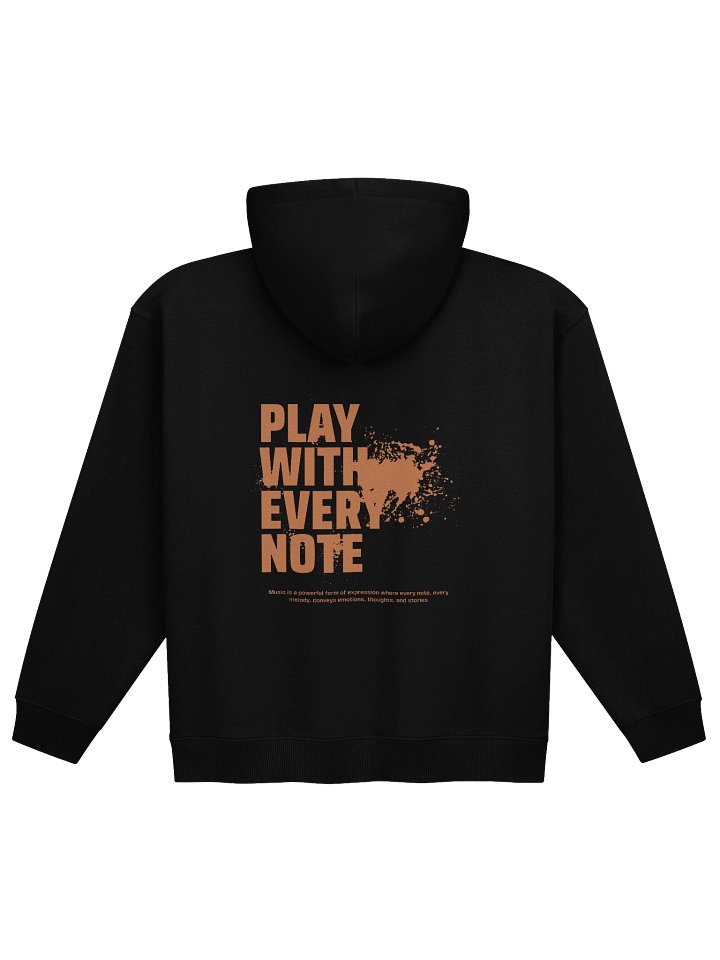 Distort Guitar Checkered Emblem Hoodie product image (4)