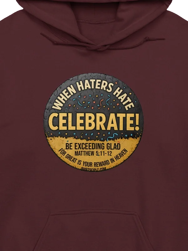 When Haters Hate Celebrate Hoodie product image (18)
