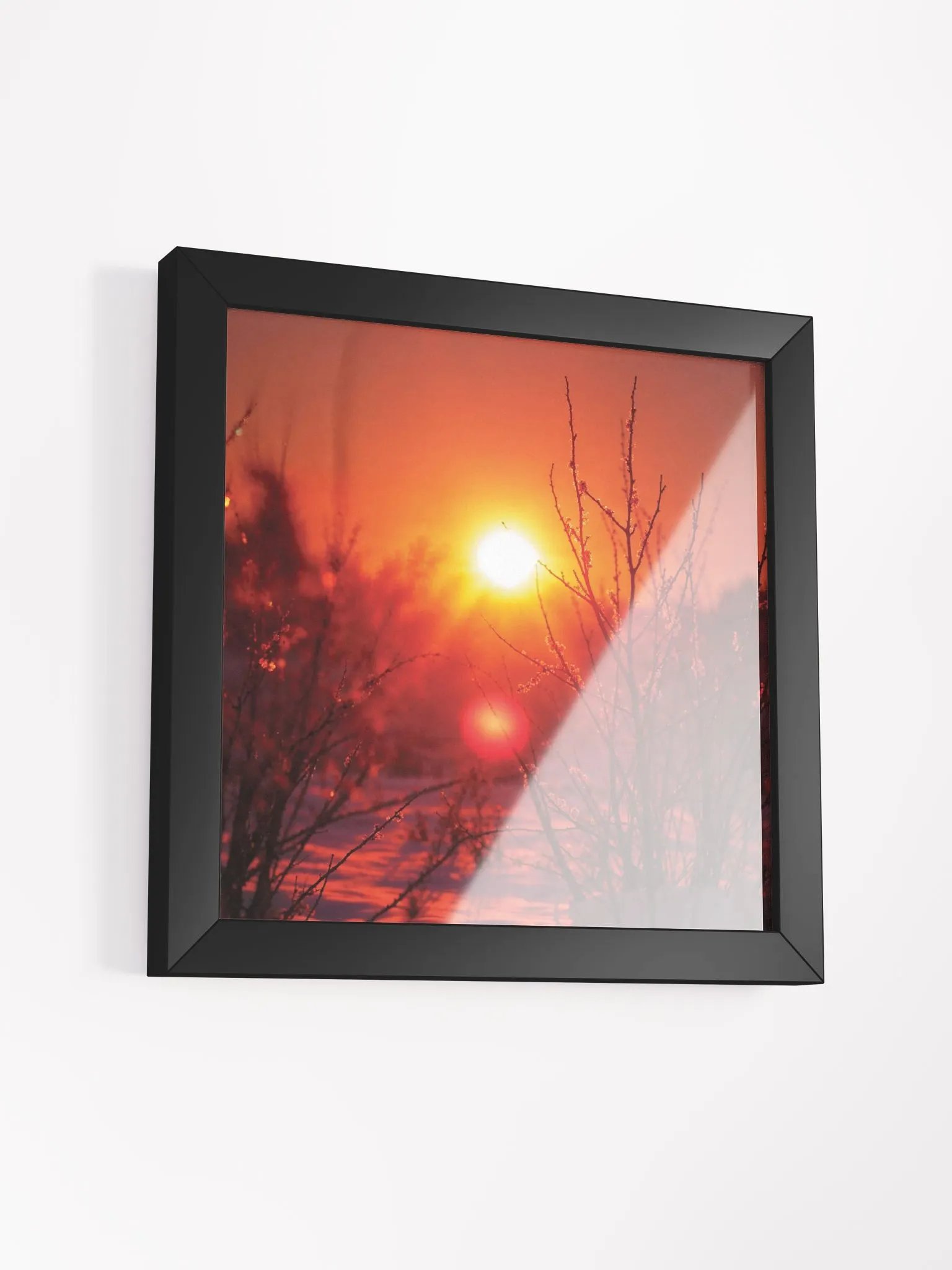 Winter Glow Framed Print product image (9)