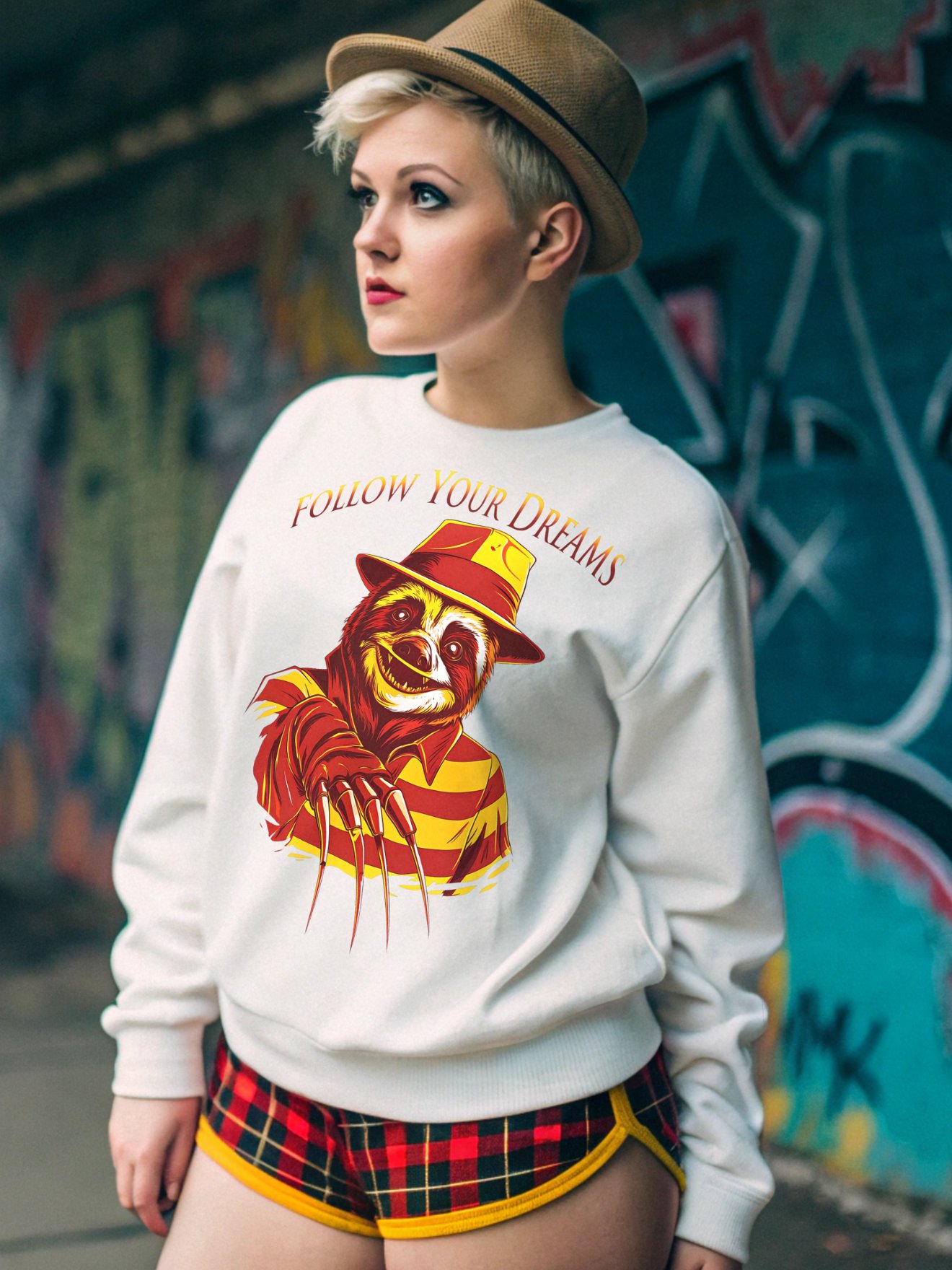 Freddy Sloth Dreams Crewneck Sweatshirt product image (1)