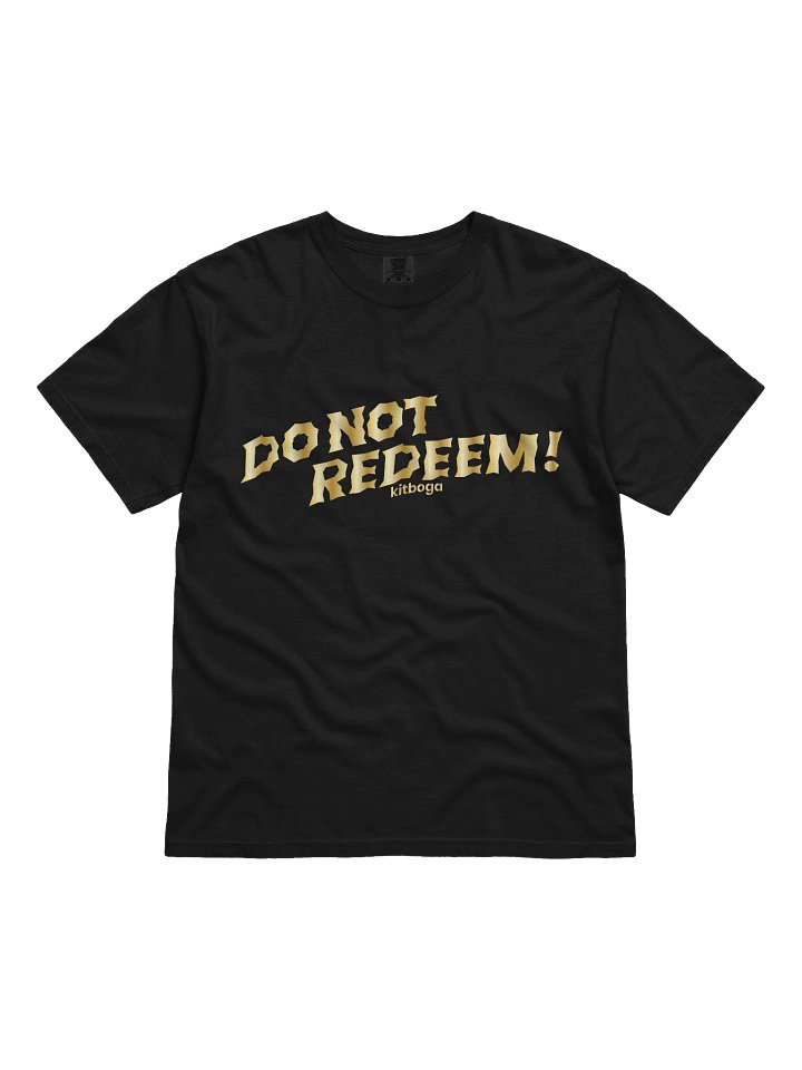Do Not Redeem - Gold product image (1)
