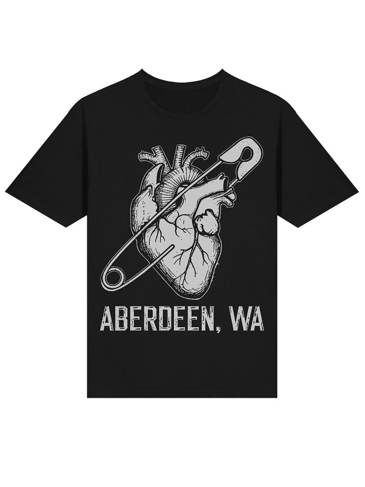 Aberdeen 1967 – Anatomical Heart & Safety Pin Grunge product image (2)