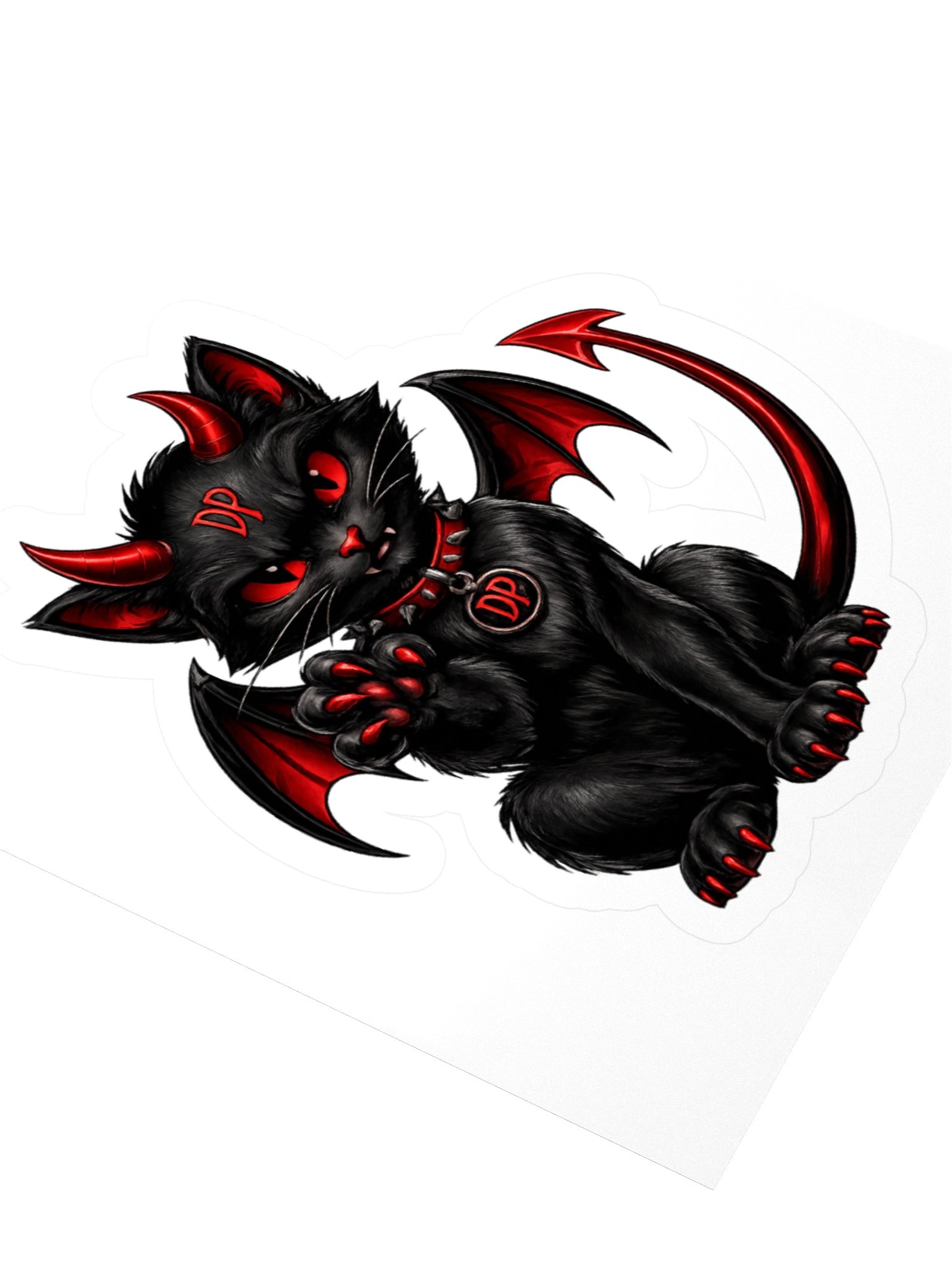Scratch 3" x 3" sticker product image (3)
