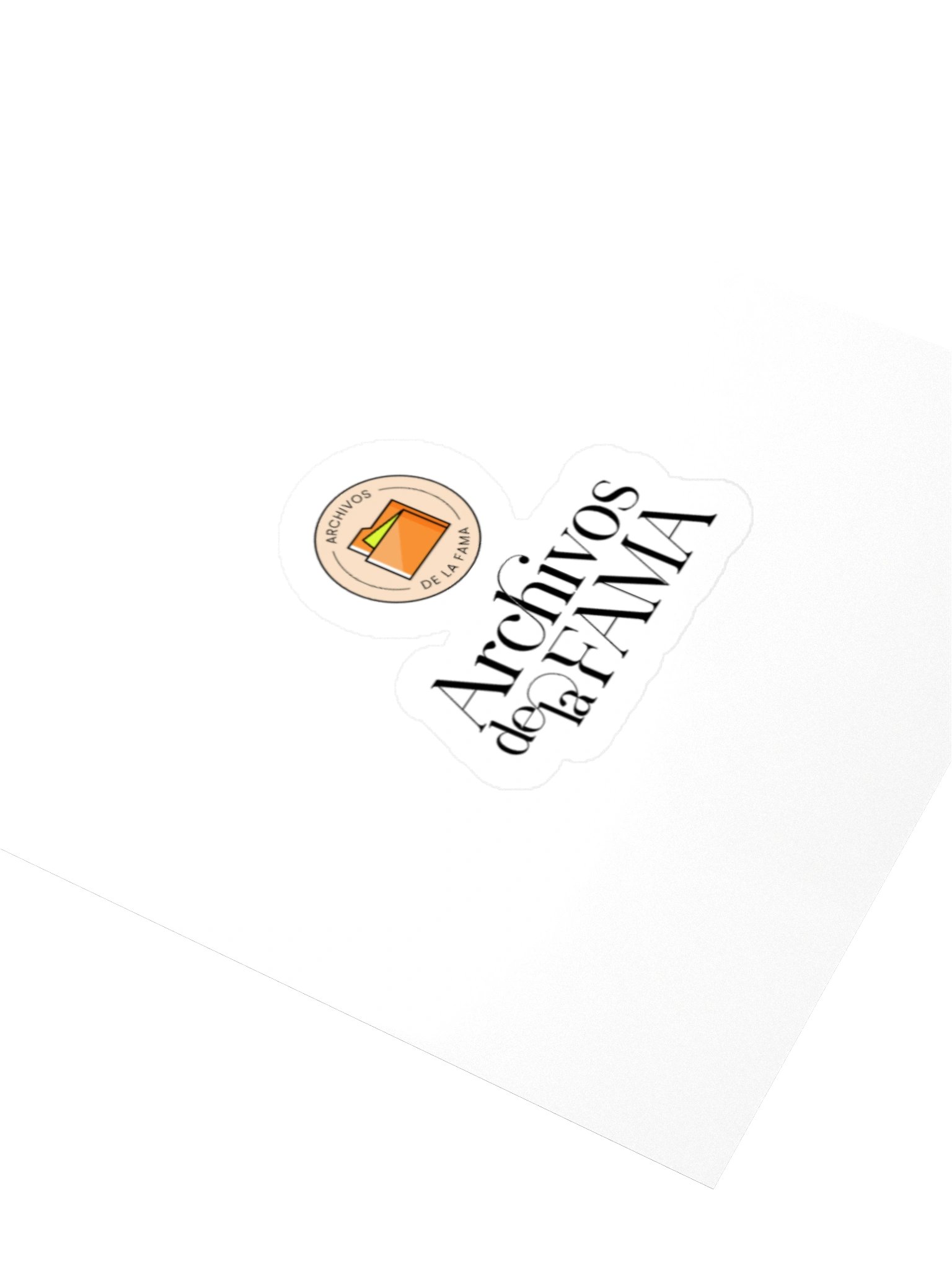 Archivos de la Fama Logo Sticker product image (3)