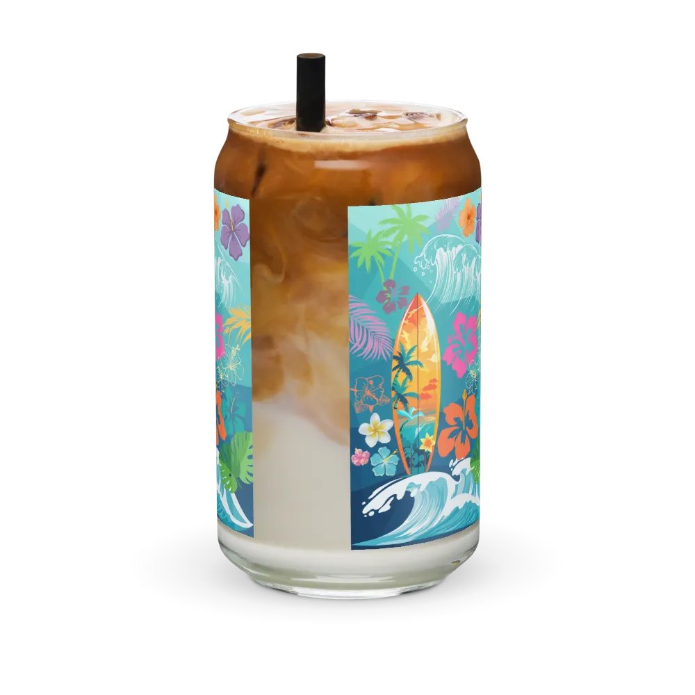 Tropical Escape Drinking Glass product image (12)