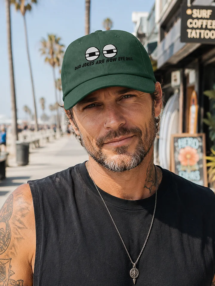 Dad Jokes Hat EMBROIDERED product image (1)