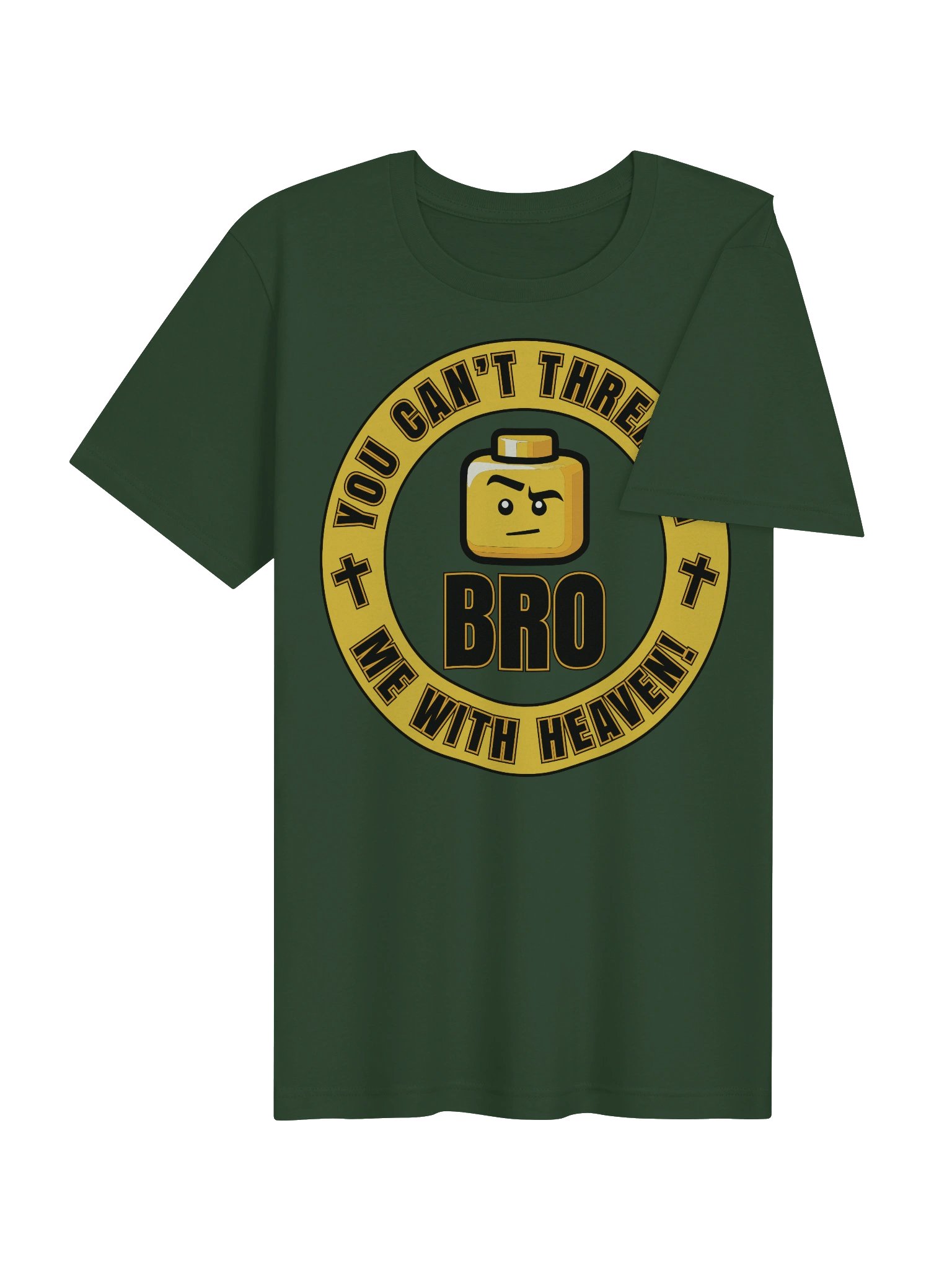 Bro, You Can Threaten Me with Heaven!, T-Shirt BV product image (4)