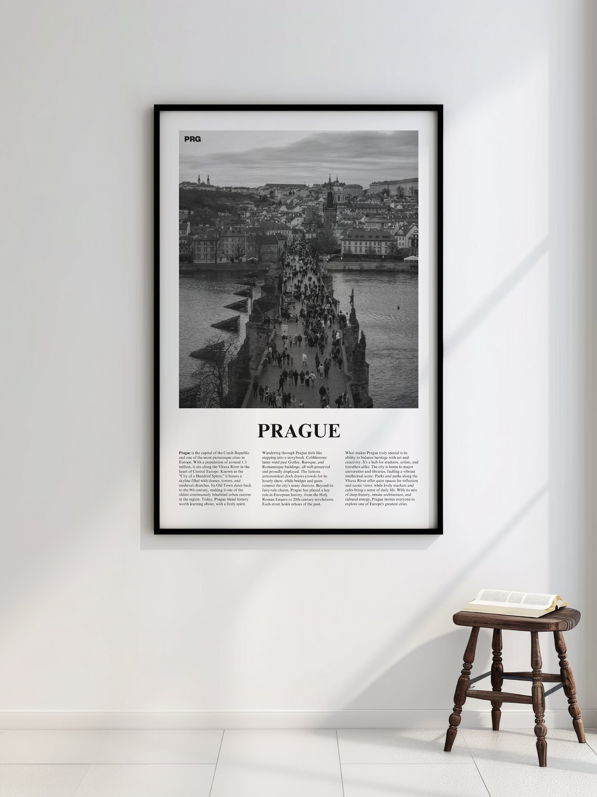 Prague 03 Newspaper Poster product image (2)