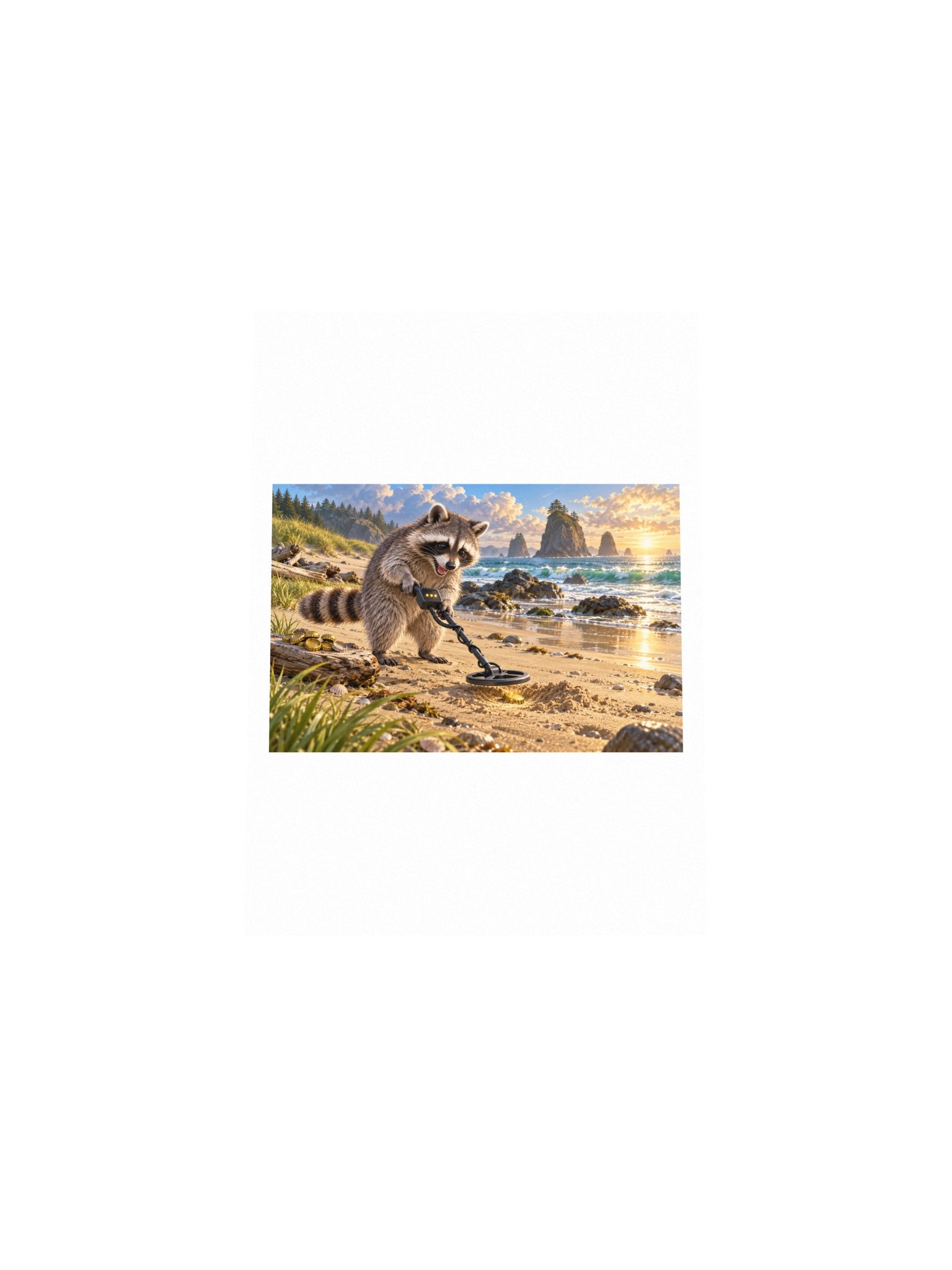 Treasure Trace Small Art Print product image (4)