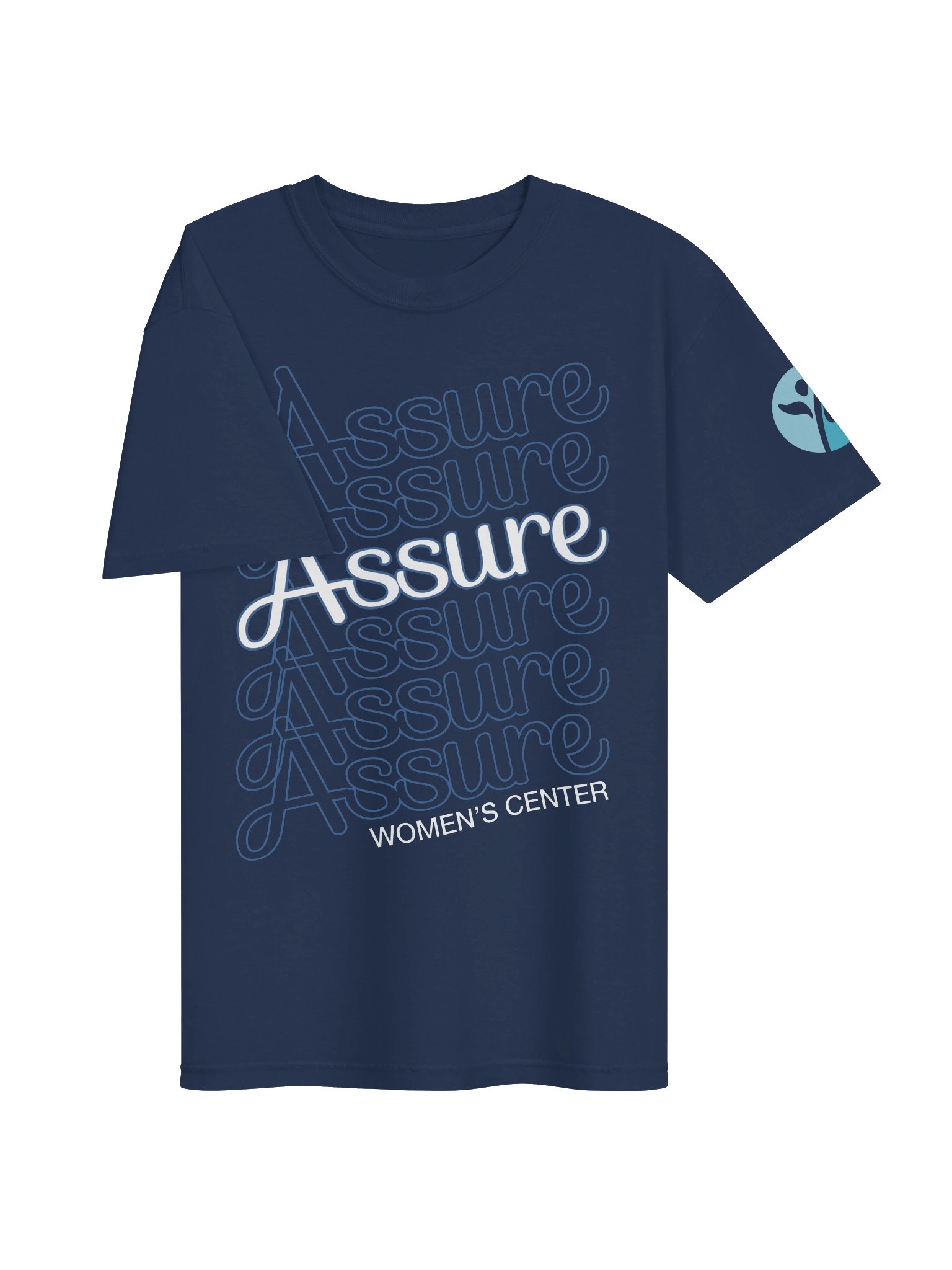 Assure Navy Retro Tee product image (3)