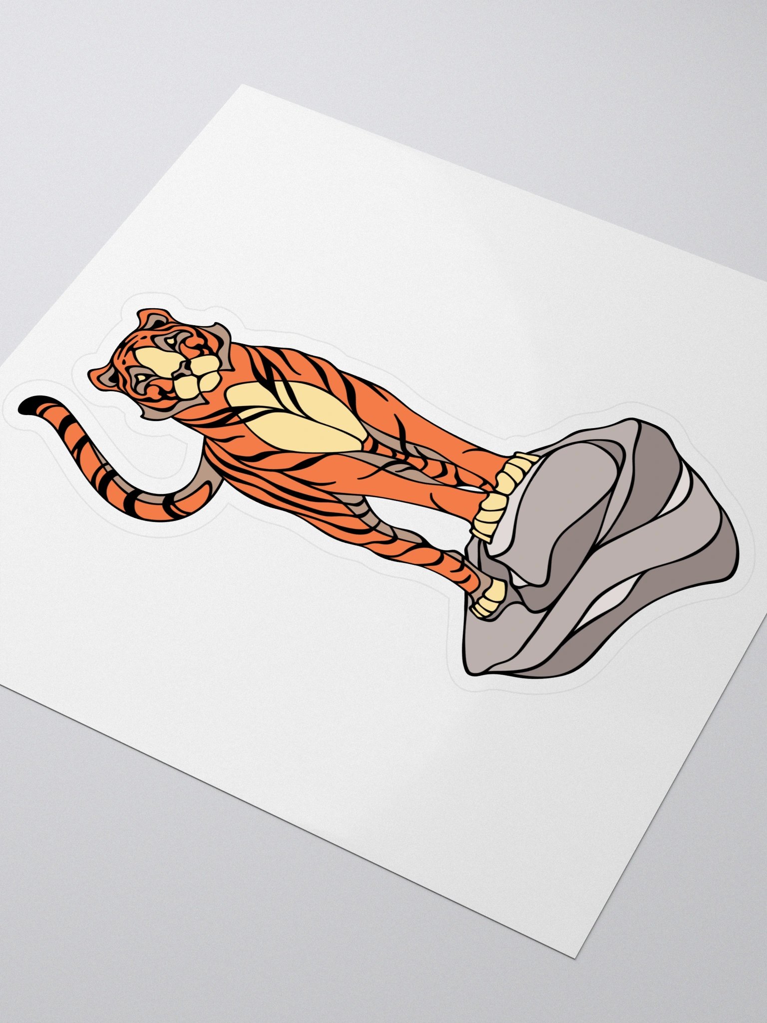 Siberian Tiger - Large Kiss Cut Sticker product image (3)