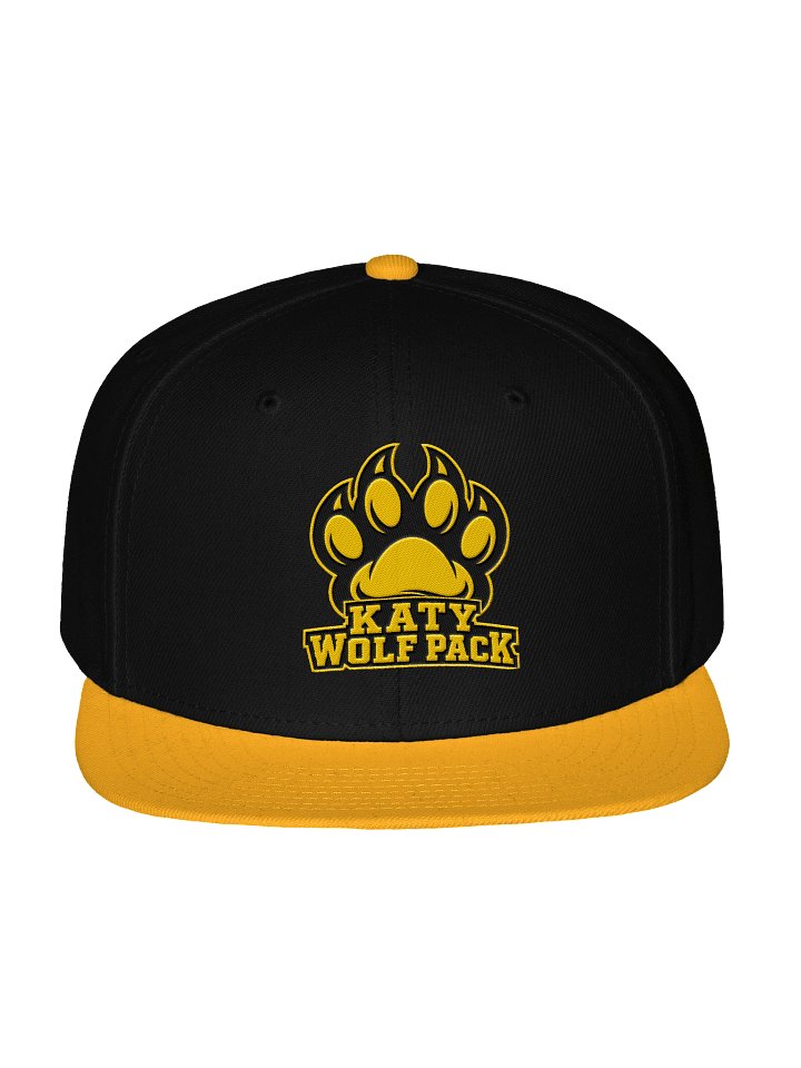 Katy Wolf Pack Paw Logo Snapback Cap product image (1)
