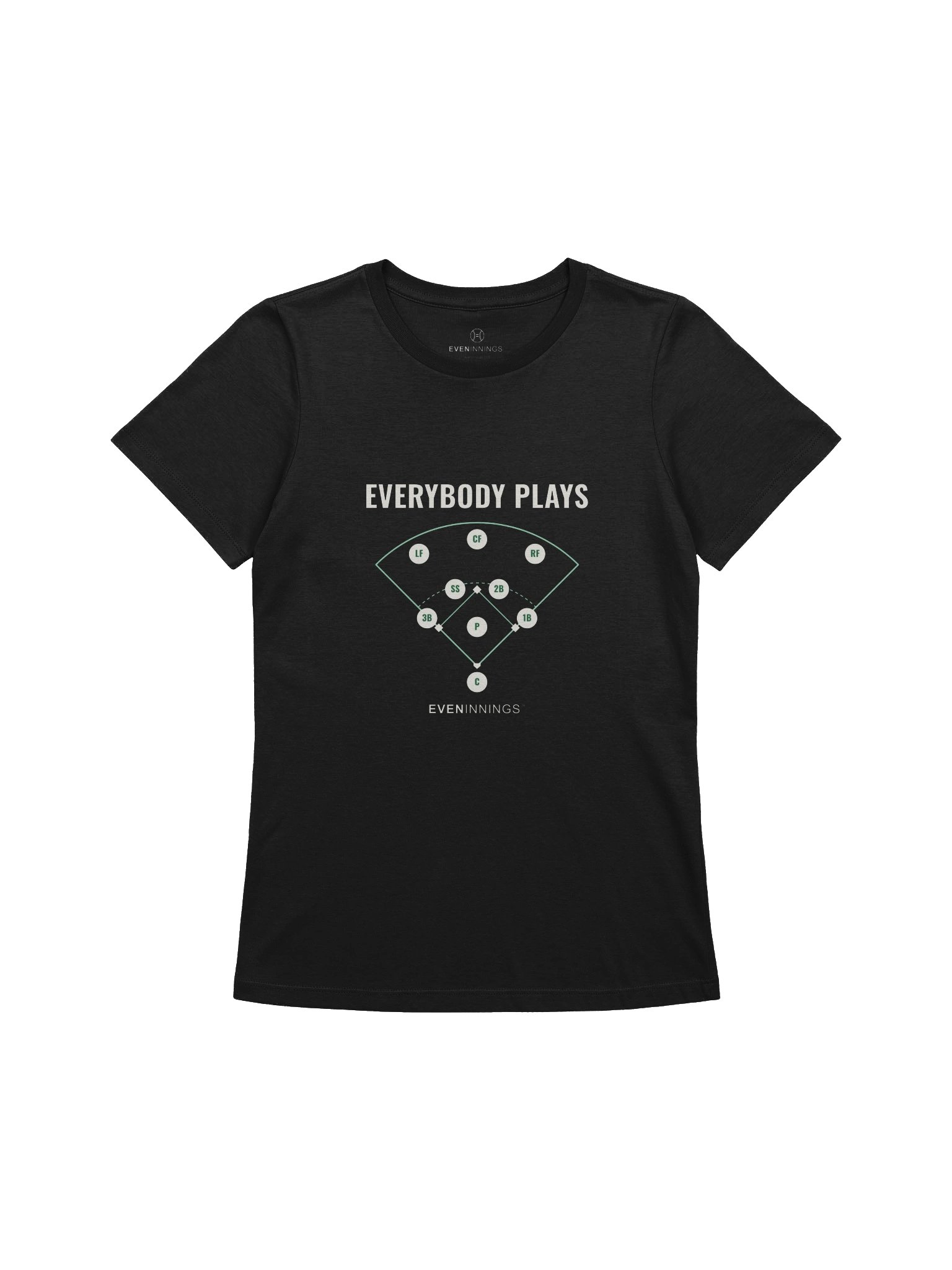 Everybody Plays — Every Position Women's Tee product image (1)