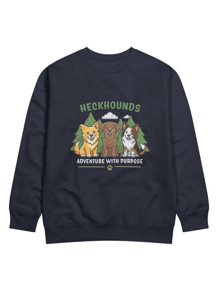 heckhound logo crewneck sweatshirt product image (4)