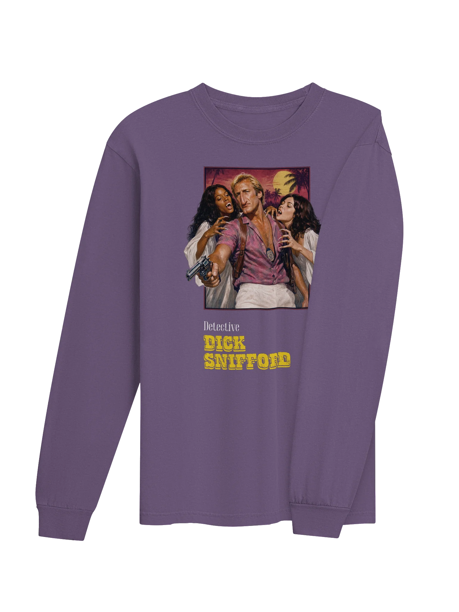 Dick Snifford Vampire Long Sleeve T-Shirt product image (4)