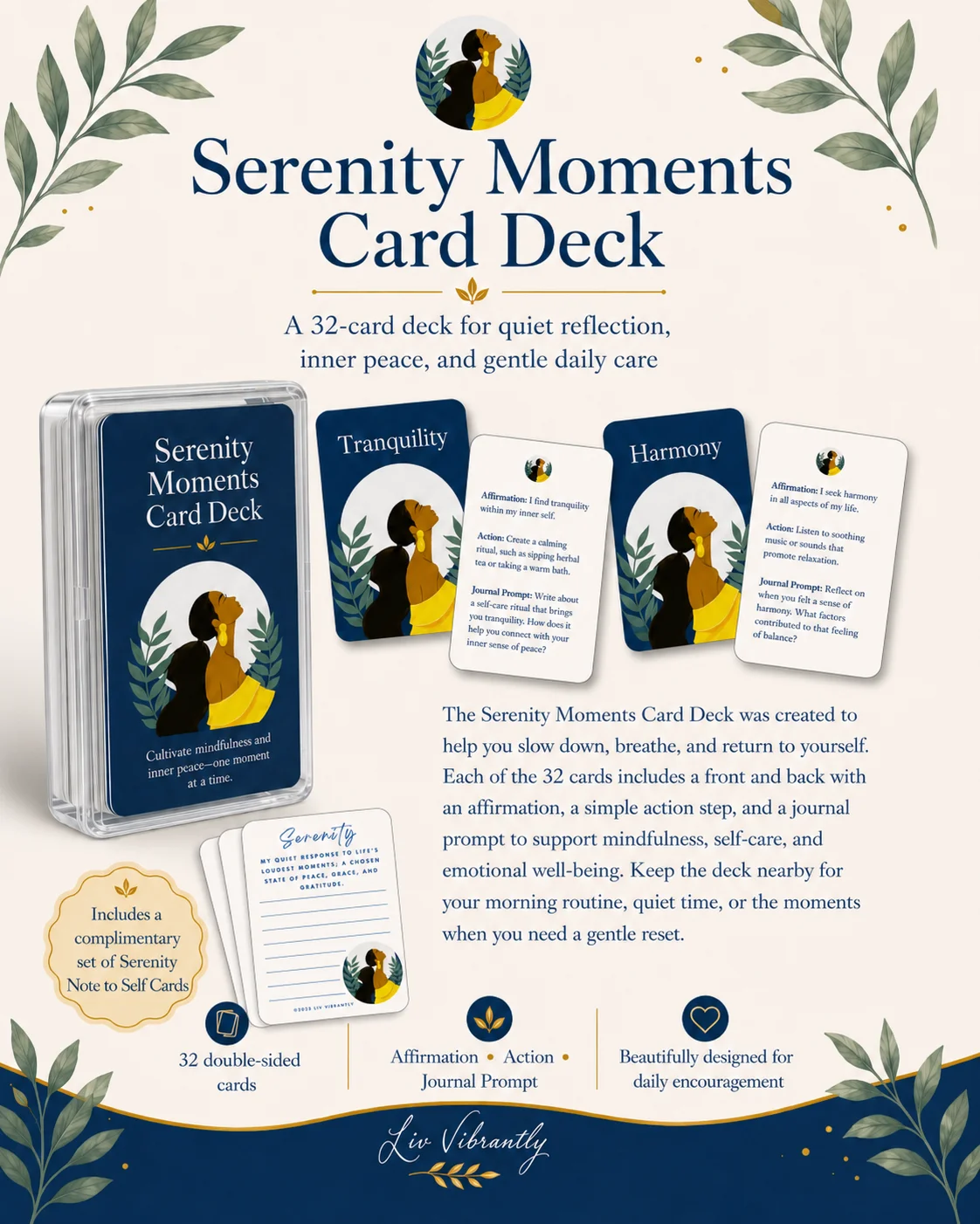 Serenity Moments Card Deck product image (2)