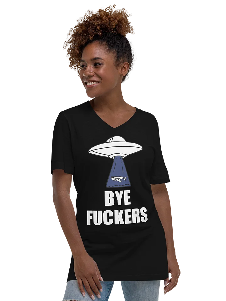 Bye Fuckers v-neck t-shirt product image (1)