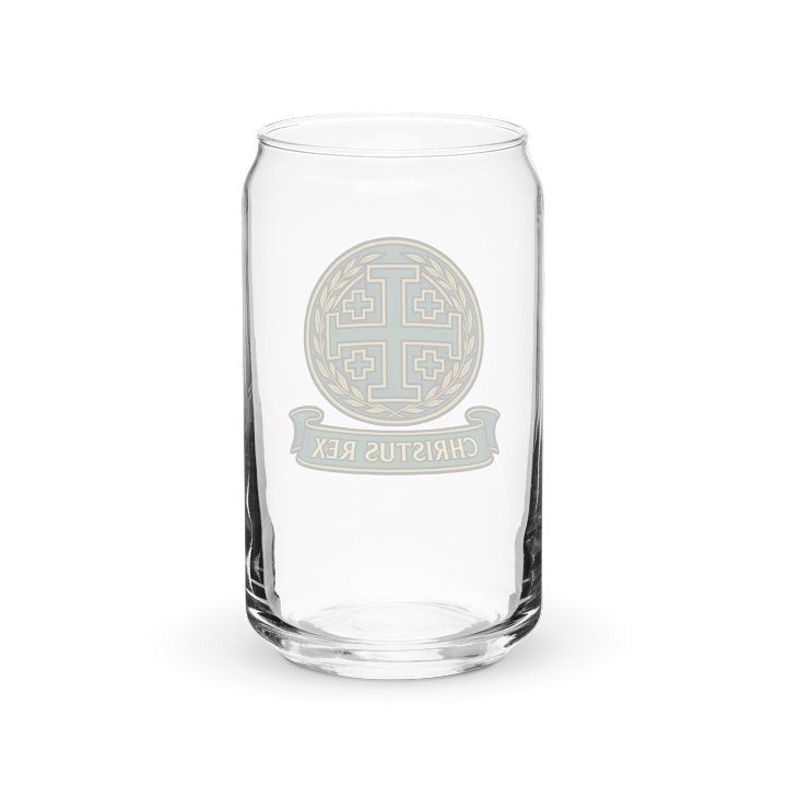 Jerusalem Cross Christus Rex glass product image (6)