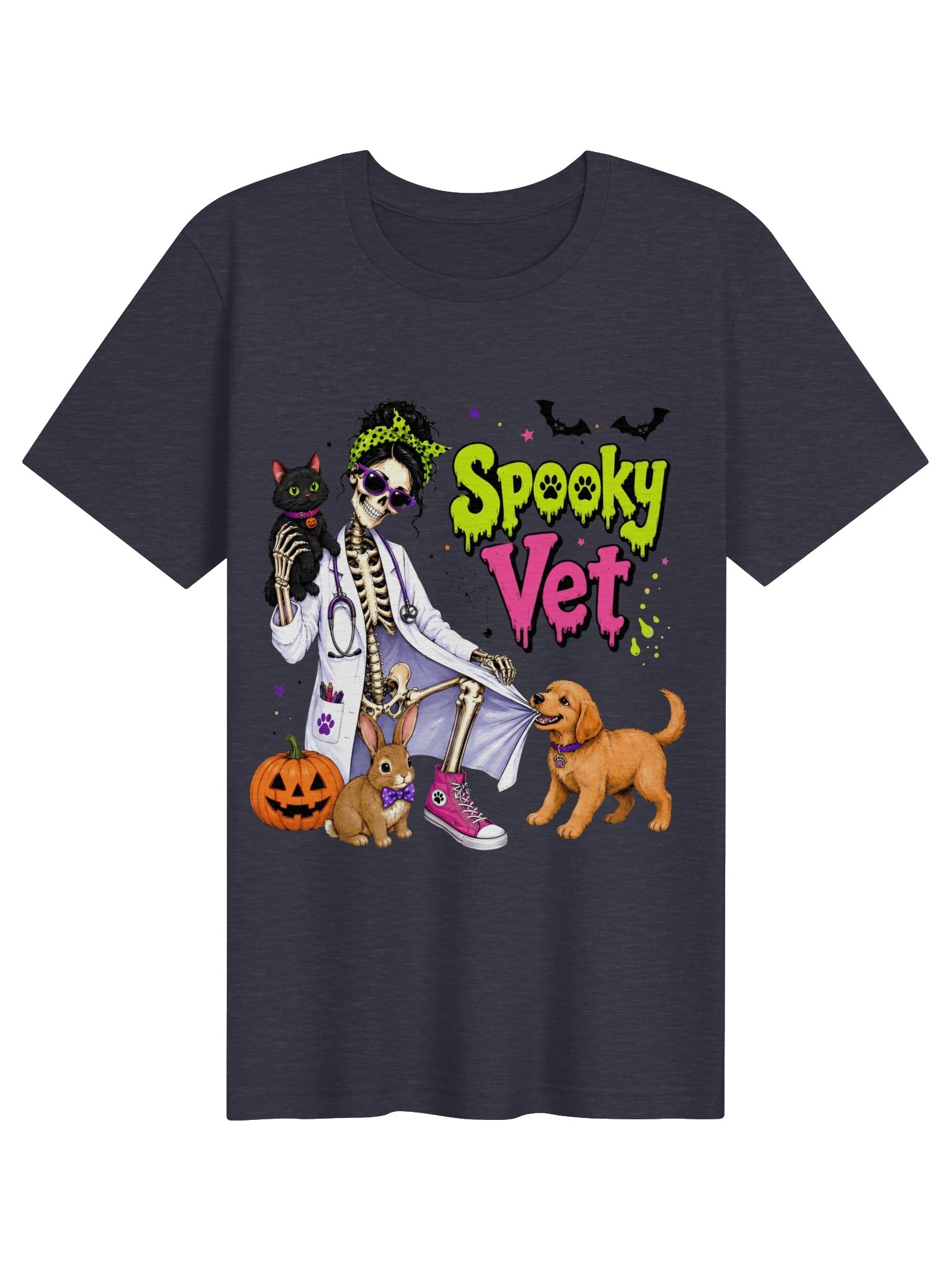 Spooky Vet Skeleton Halloween Shirt product image (6)