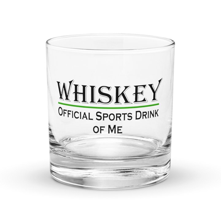 Rocks Glass - Whiskey Sports Drink product image (1)