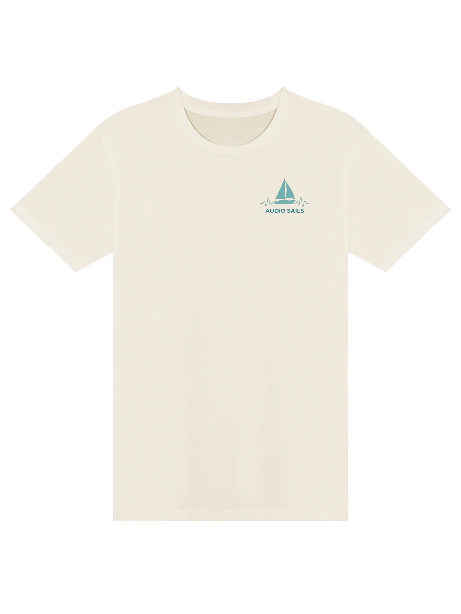 Audio Sails Two-Tone Studio Tee | Natural product image (1)