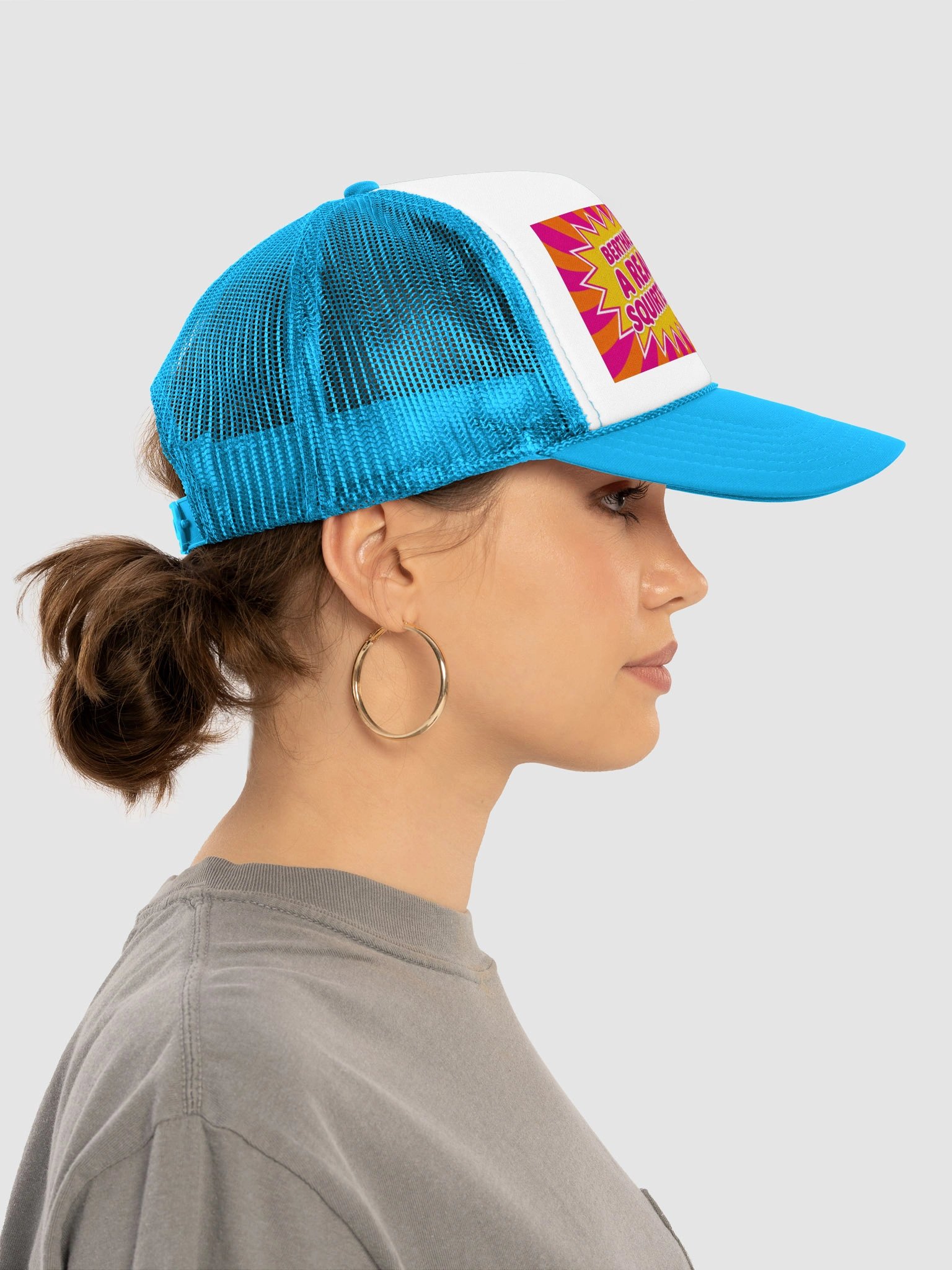 BERTHA'S A REAL SQUIRTER | Trucker Hat | To Hide Your Bald Spot product image (4)