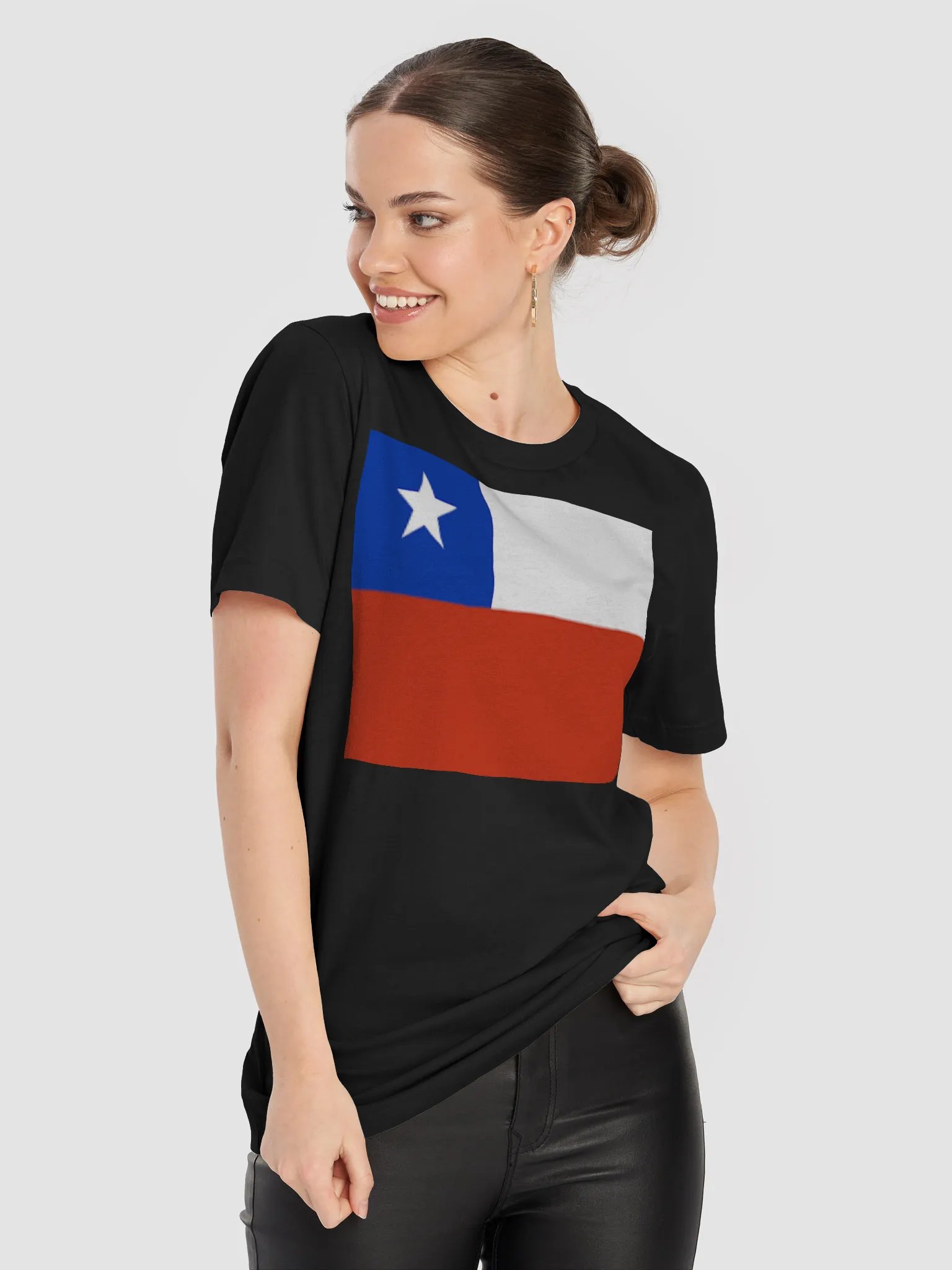 Chile Flag Unisex T-Shirt - Exclusive Graphic Grove Cotton Tee product image (9)