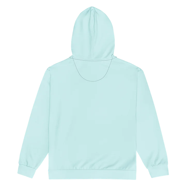 Sky Blue All-Over Print Zip Hoodie product image (2)