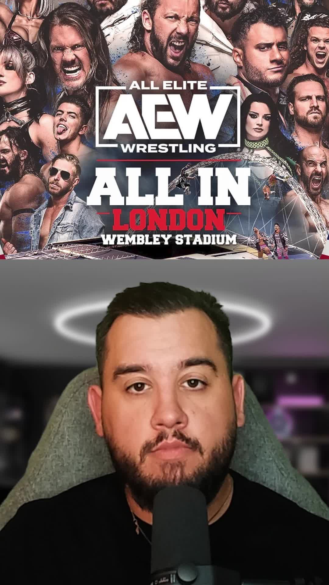 CM Punk vs Kenny Omega MUST Main Event #AEW All In.. 🔥 #aewdynamite #aewrampage #cmpunk #kennyomega #wwe #raw #smackdown #wrestling