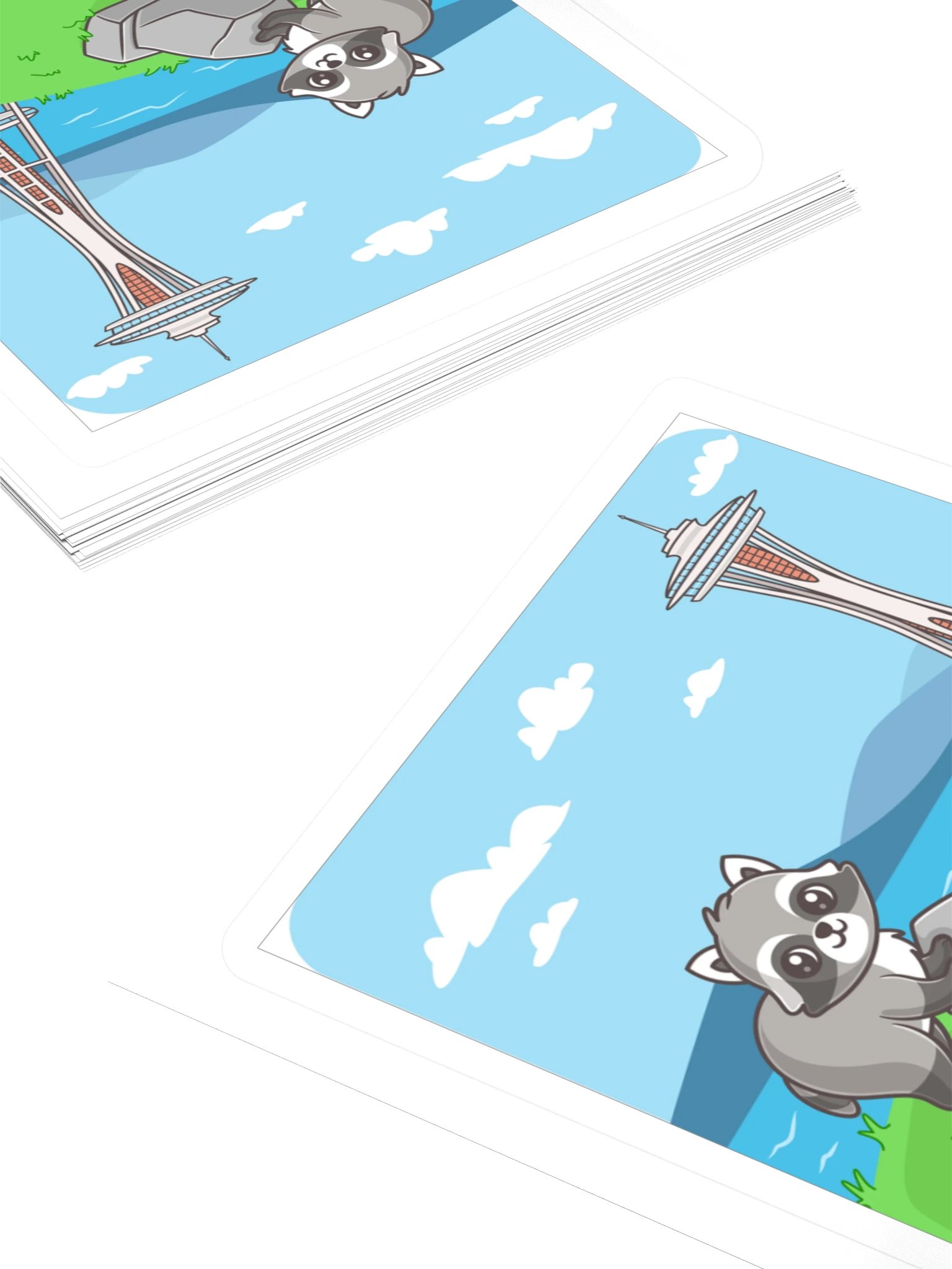 The Cutest Raccoon in Seattle Sticker product image (4)