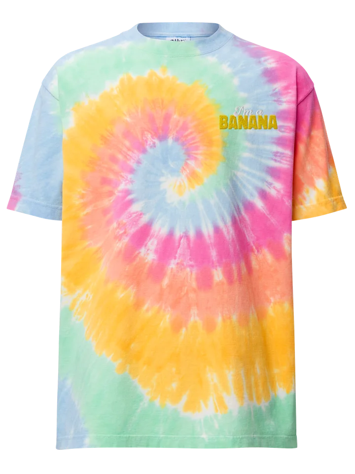I'm a Banana tie dye shirt product image (1)