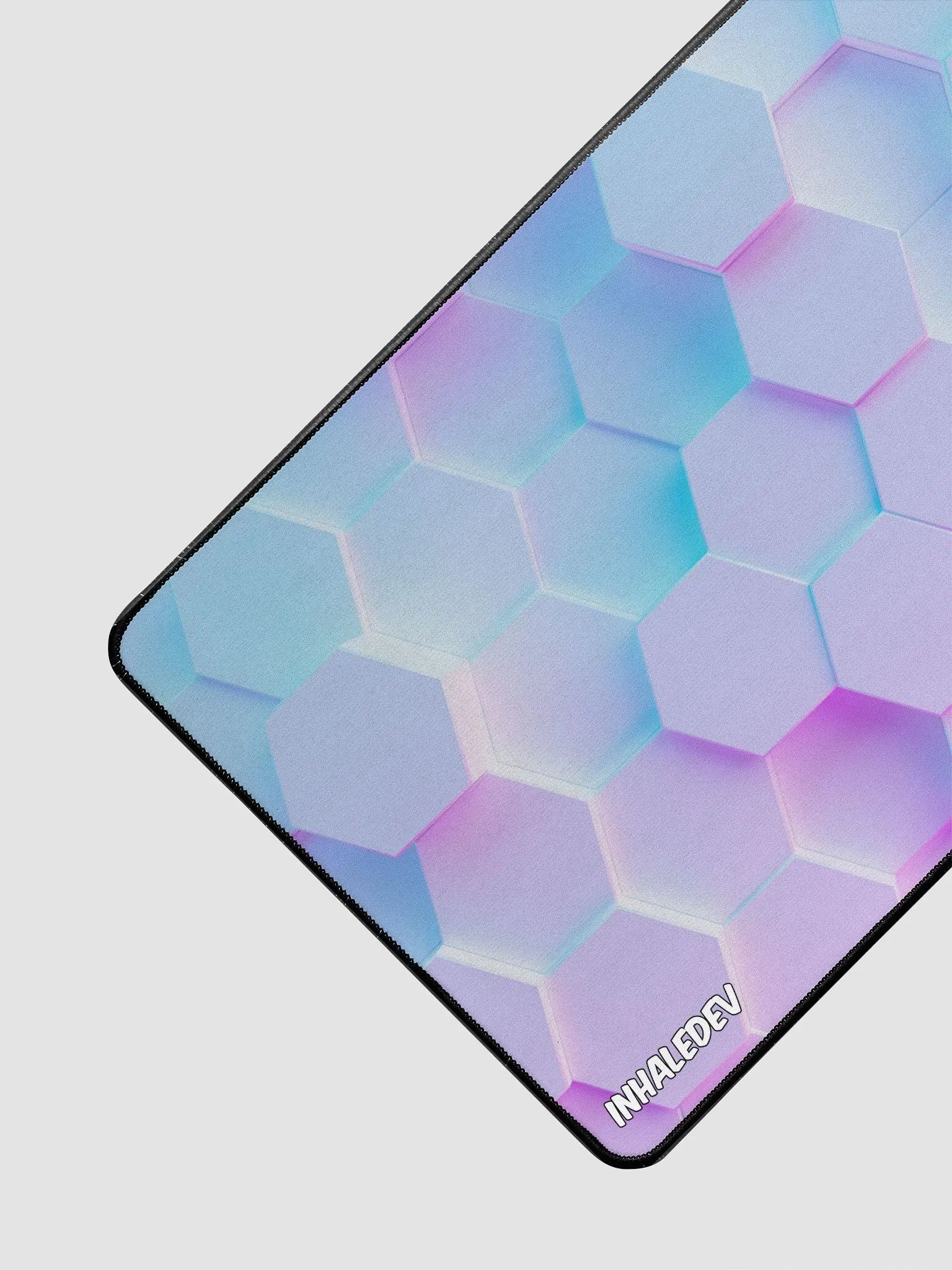 Neon Hexagon- Desk Mat product image (3)