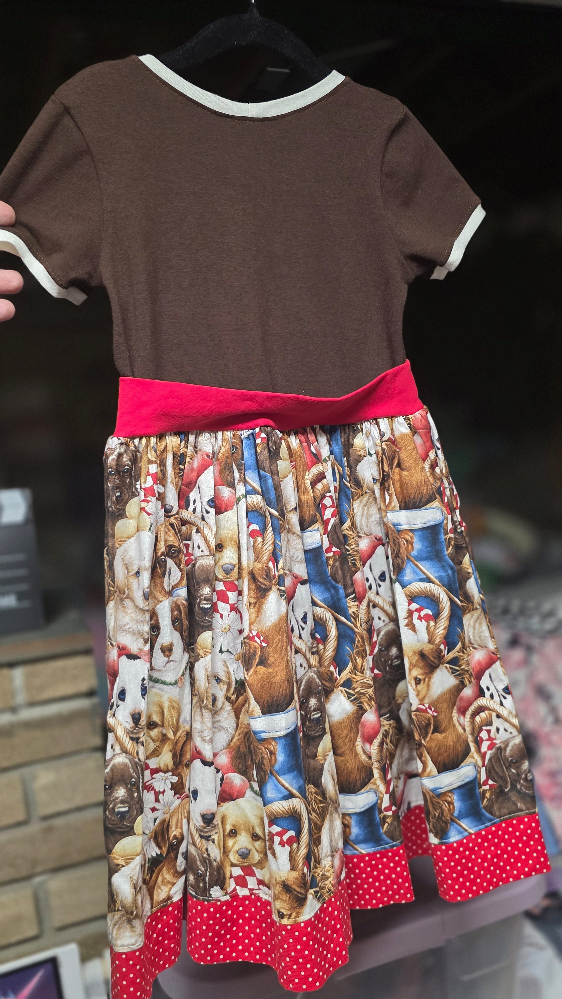 KPEA - Size 6 - GENTLY USED - All dogs dress product image (2)