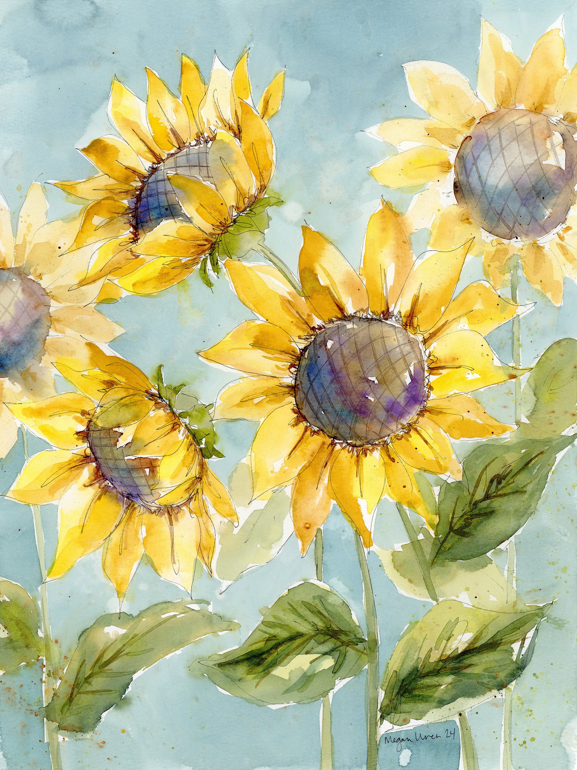 Phone Case, Magnetic - Sunflower Fields product image (2)