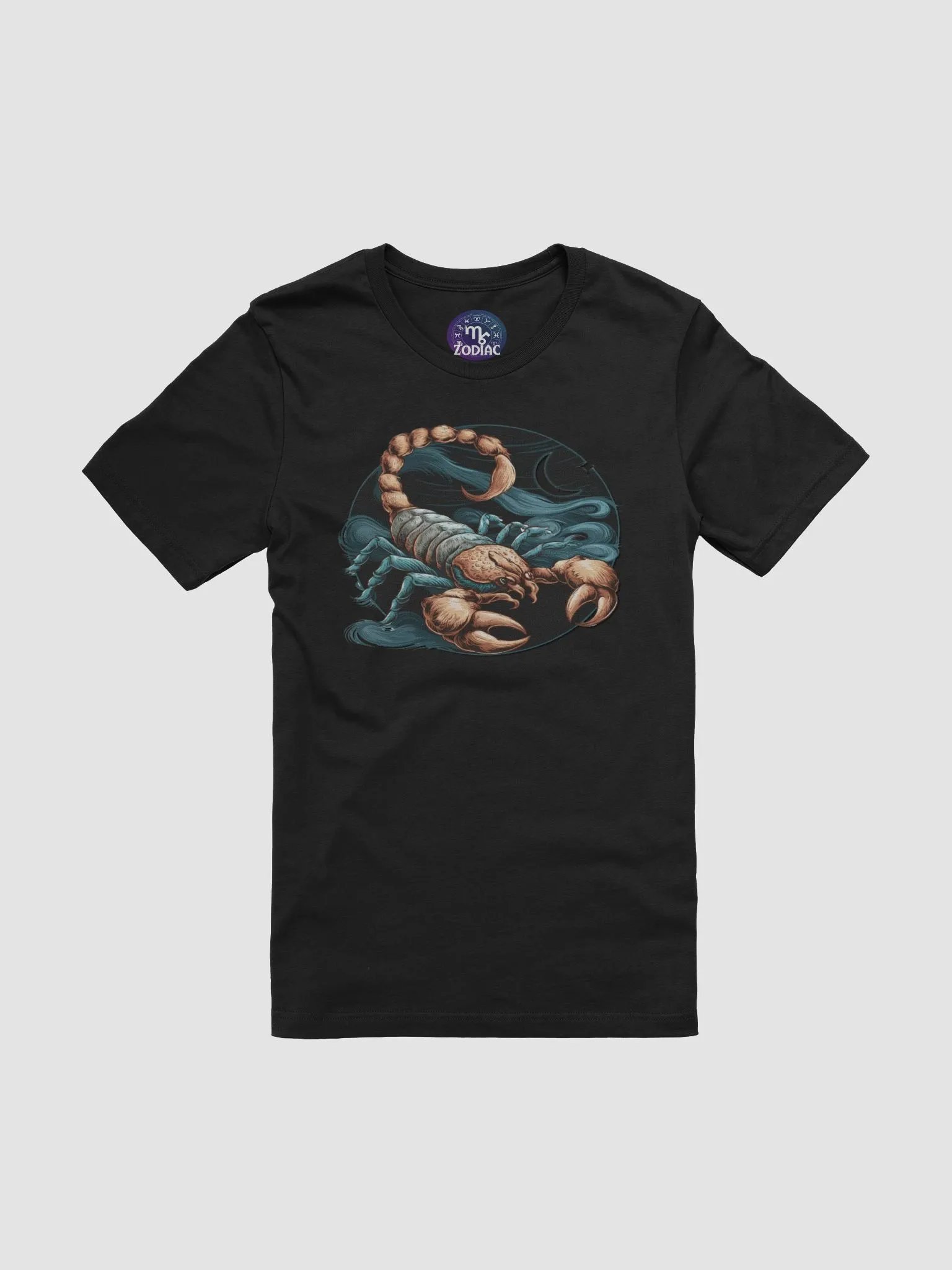 Scorpio Astrology Unisex T-Shirt - Mystical Celestial Design product image (3)