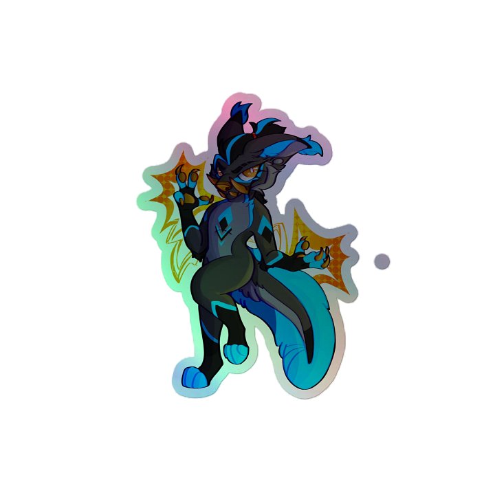 Ruin Holographic Sticker product image (2)