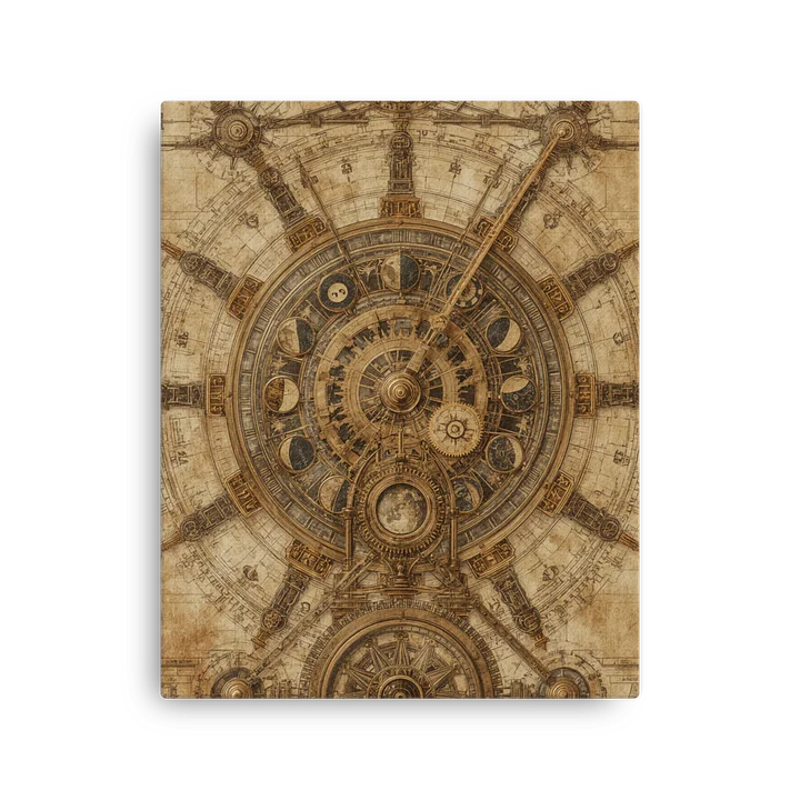 The Chronos Engine – Vertical Canvas product image (1)