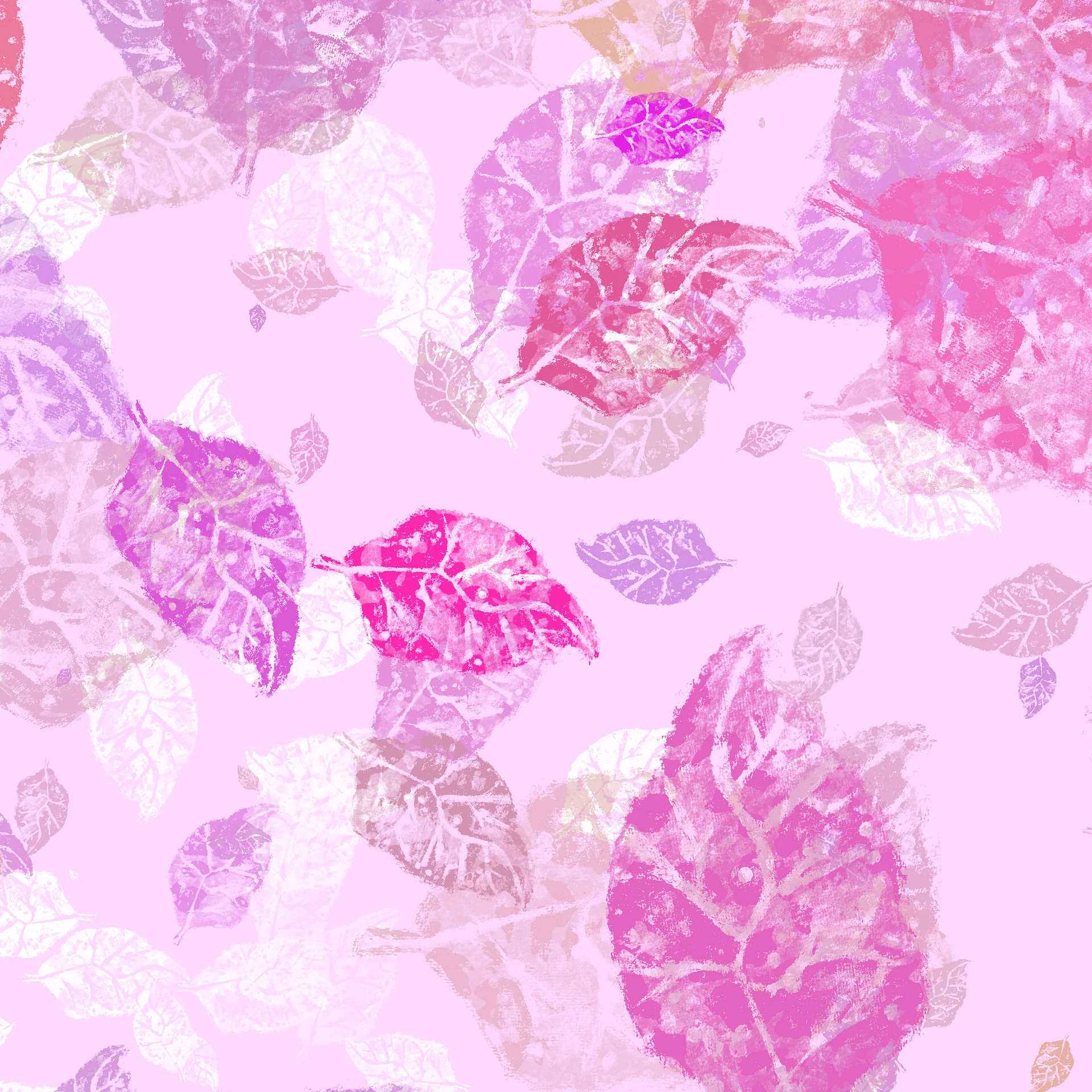 Handdrawn Leaf Scatter Brush product image (5)