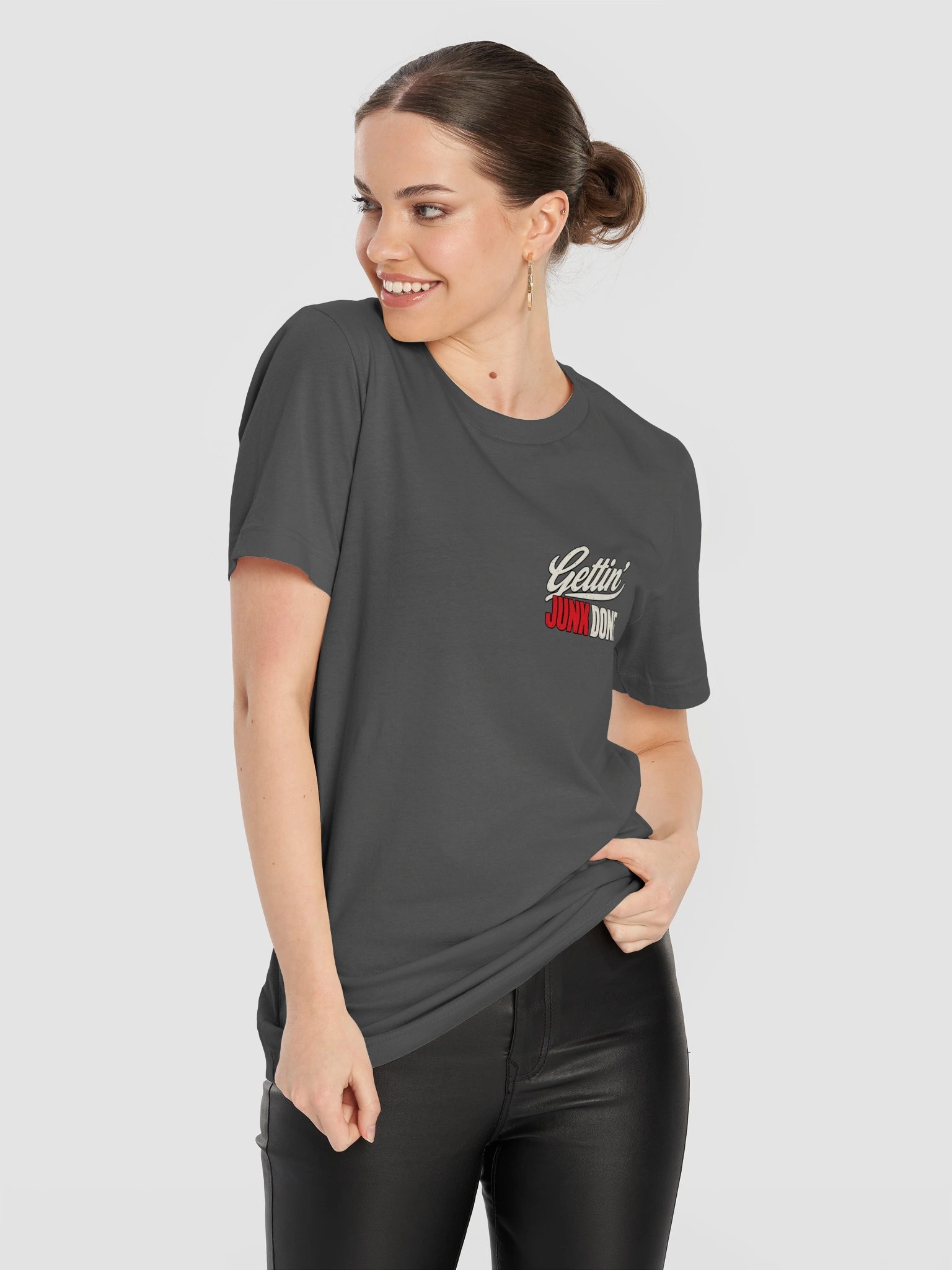 Gettin’ Junk Done — Live Quietly Tee | 1 Thessalonians 4:11 — Light Edition product image (11)