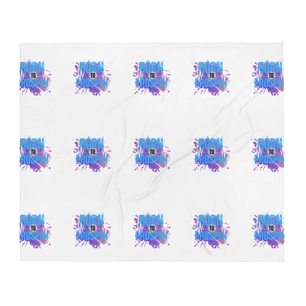 Born to Prosper Throw Blanket product image (2)