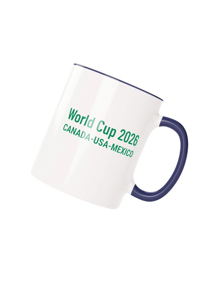 Ivory Coast 2026 World Cup Flag Mug - Ivory Coast Soccer Fan Coffee Cup - Premium Two-Tone Ceramic Mug product image (2)