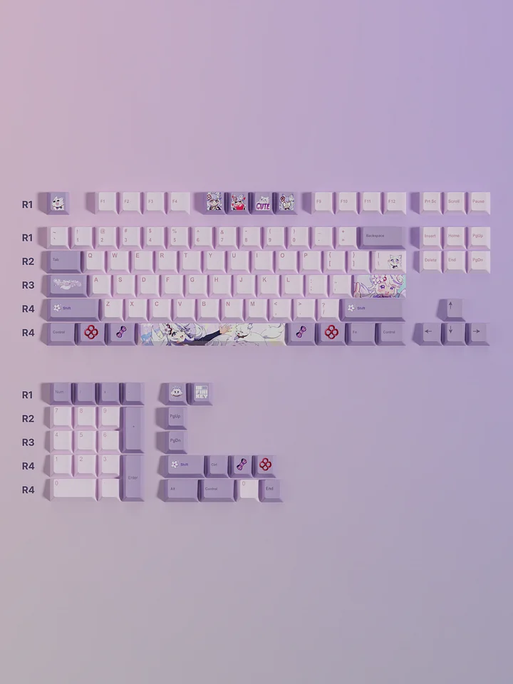 [Pre-Order] Vulpixie Keycap Set product image (1)