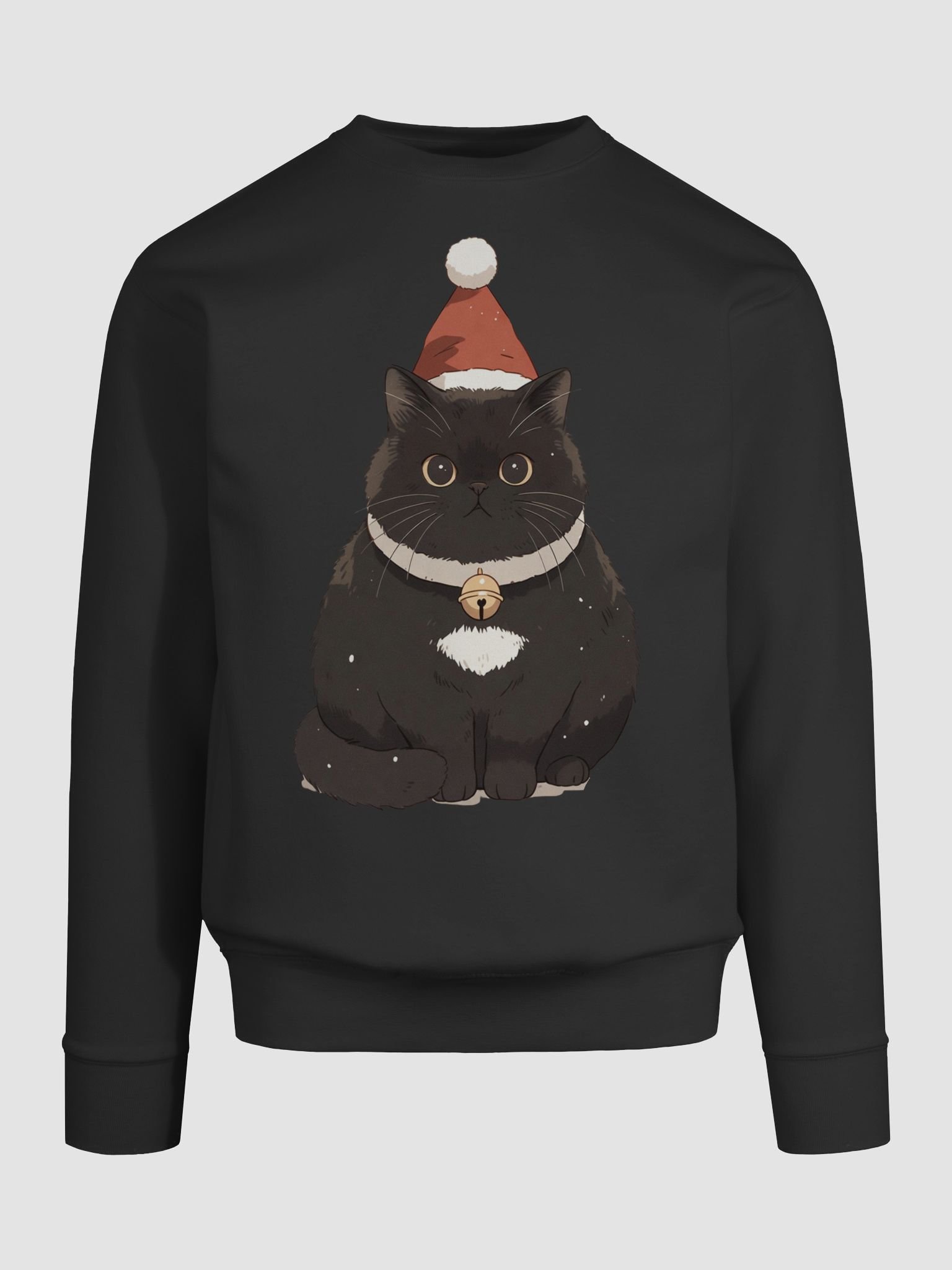 Festive Feline Santa Sweatshirt product image (9)